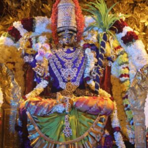 Sri Kamakshi Alankara Seva and Deeparathana for THE SPH