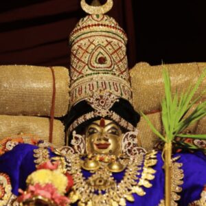 Rajarajeshwari Alankara Pratyaksha Pada Puja