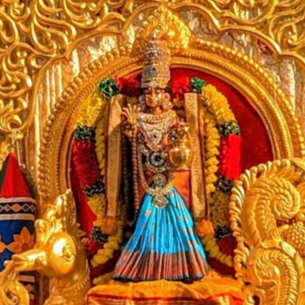 Sri Vishalakshi Alankara Seva and Deeparathana for THE SPH