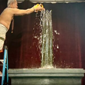 Rudrabhishekam on the Day of Karthigai Deepam